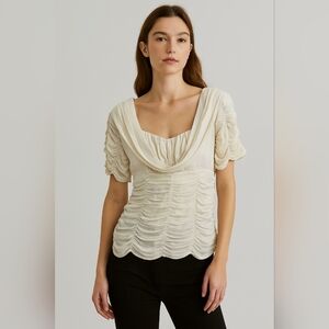 Nanette Lepore Ruched Blouse